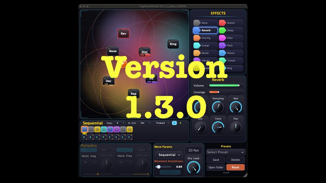 TugMoveEffect 1.3.0 Released