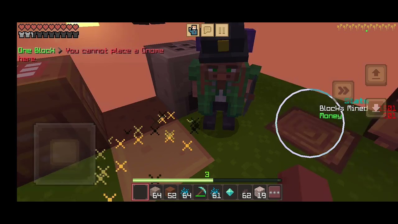 minecraft tek blok 3. bölüm 2. KATI ÇIKTIK