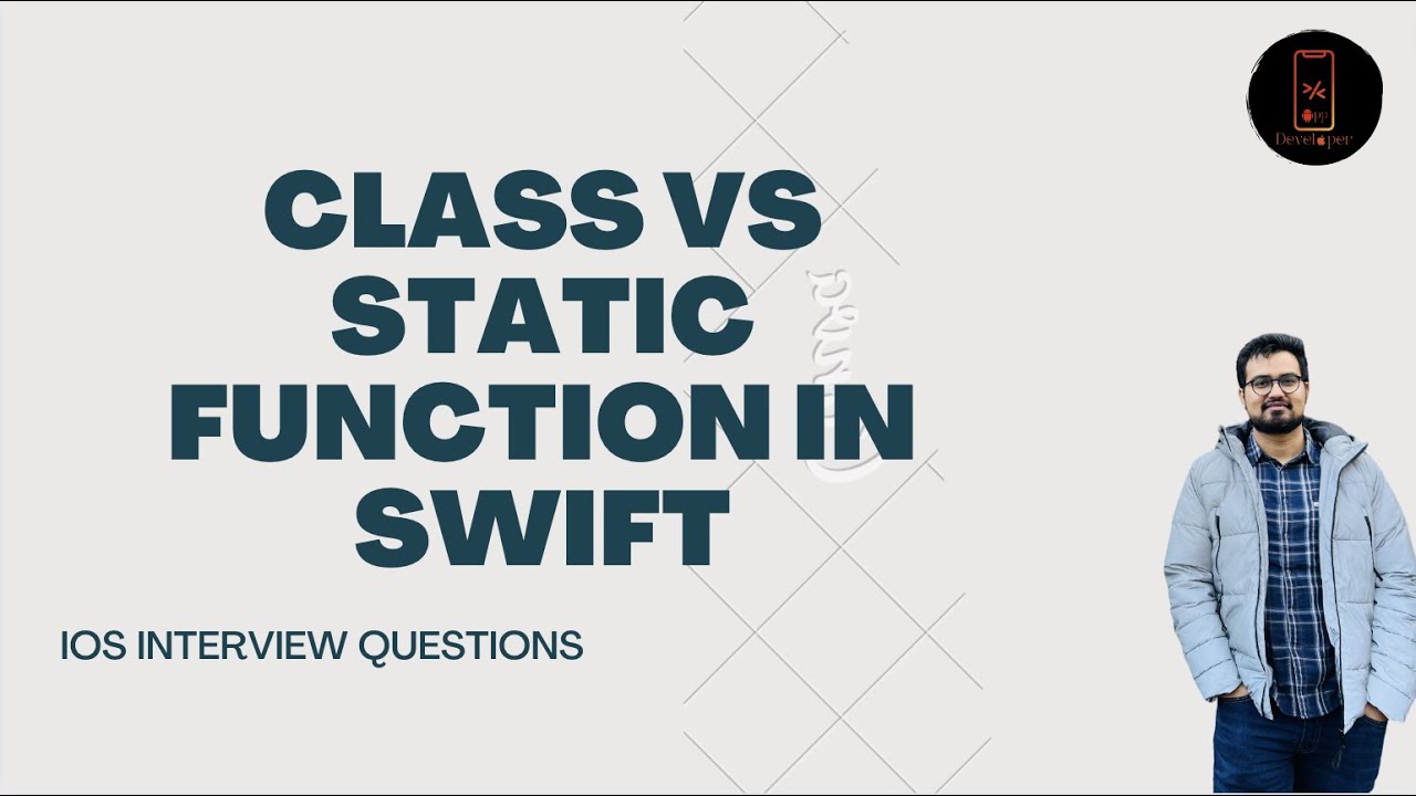 class vs static function in Swift  || iOS interview Questions