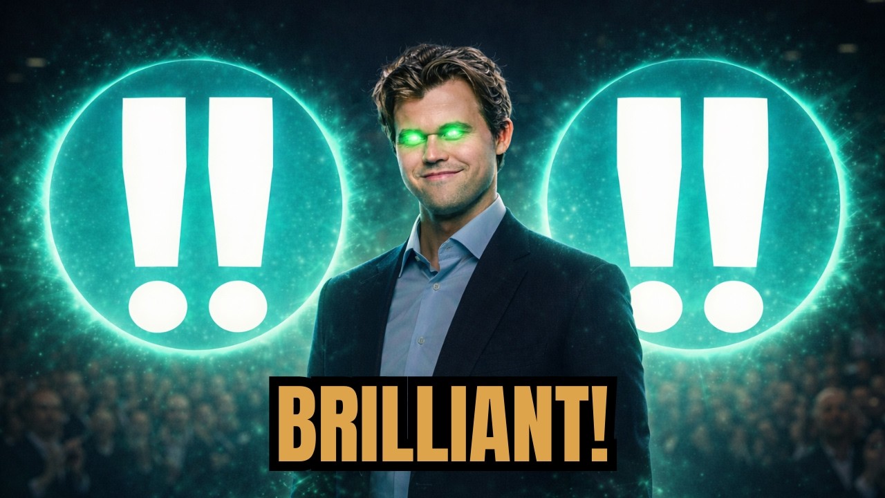 Magnus Carlsen SACRIFICES a Rook and CRUSHES the King’s Indian!