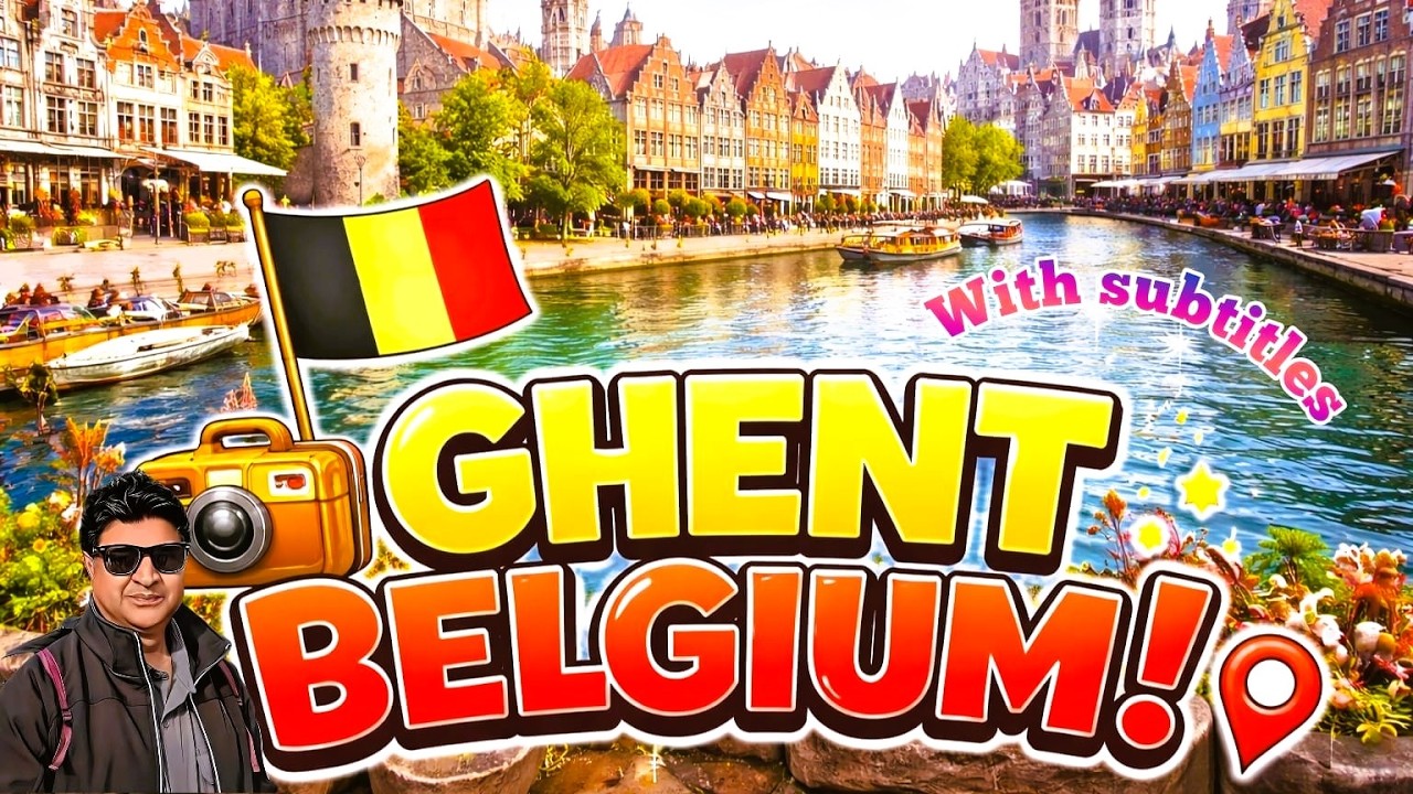 Ghent, Belgium 🇧🇪 | Europe’s Most Beautiful Medieval City
