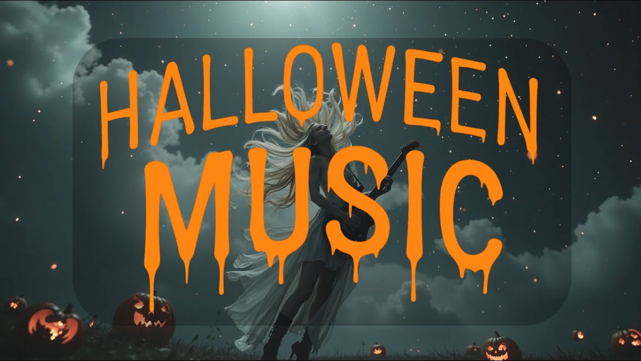 Dark & Epic Relaxing  Halloween Guitar Solos, Instrumental Eerie Music