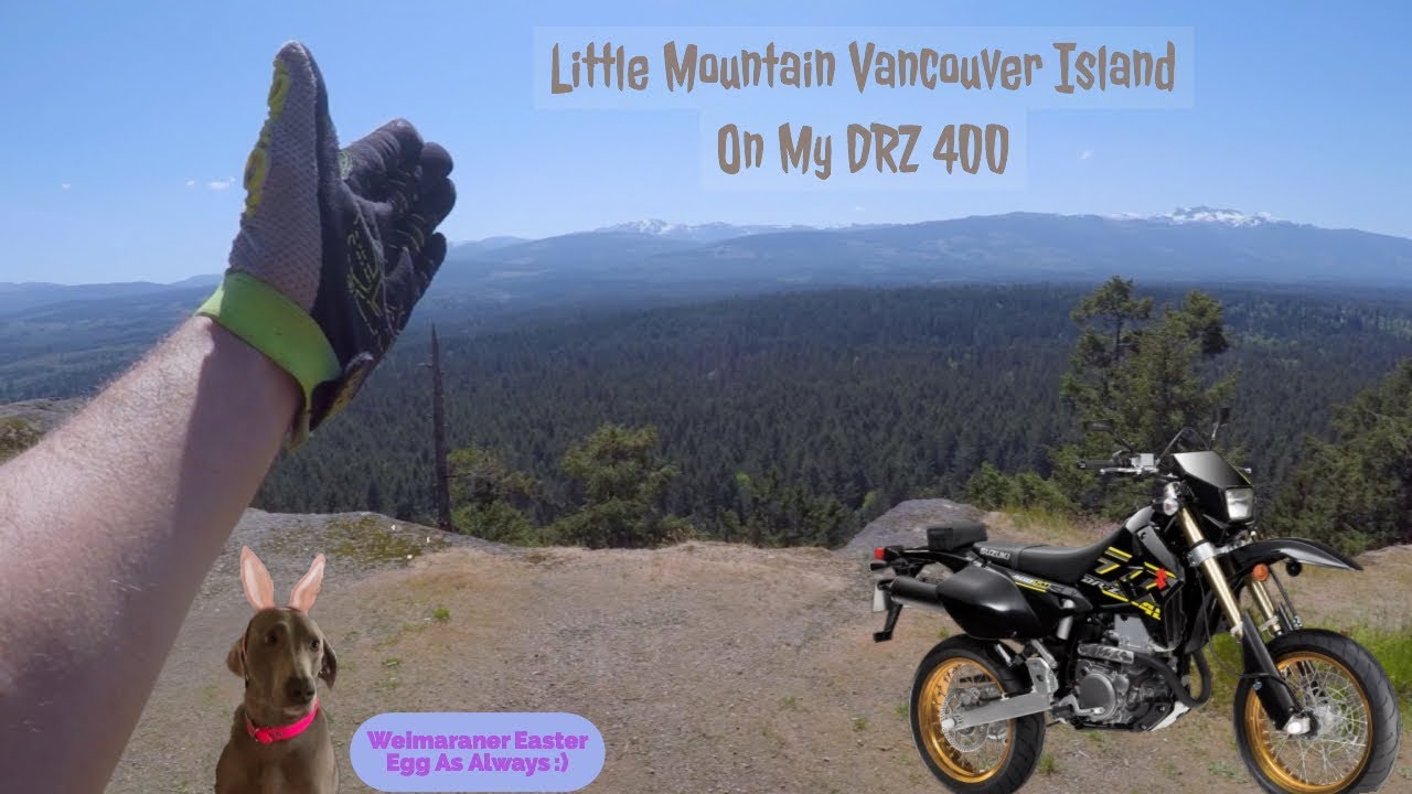 DRZ 400sm MotoVlog - Little Mountain Parksville Vancouver Island