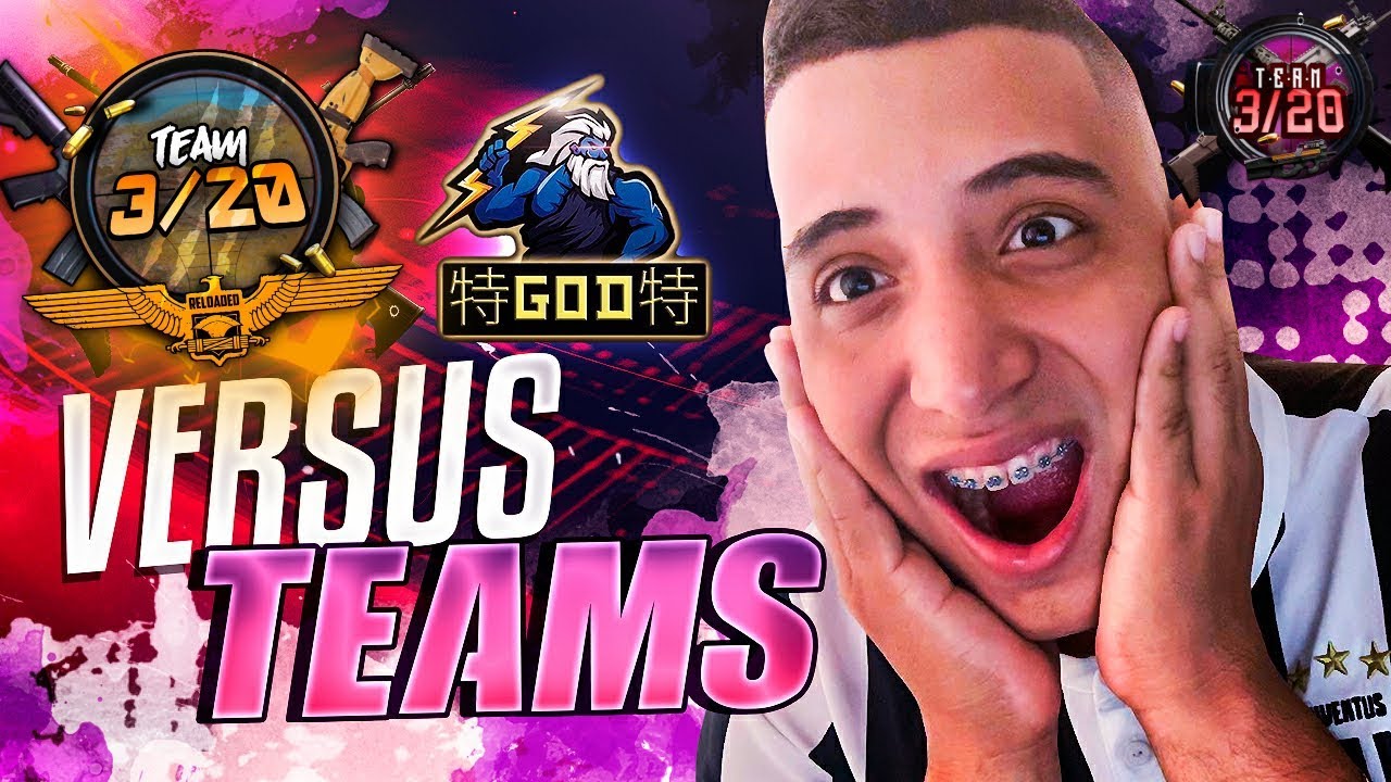 TEAM 3/20 RECARGADO VS TEAM GOD (EL MEJOR VERSUS DE LA HISTORIA) EN FREE HACKER