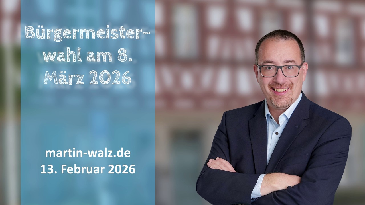 Bürgermeisterwahl am 8. März 2026