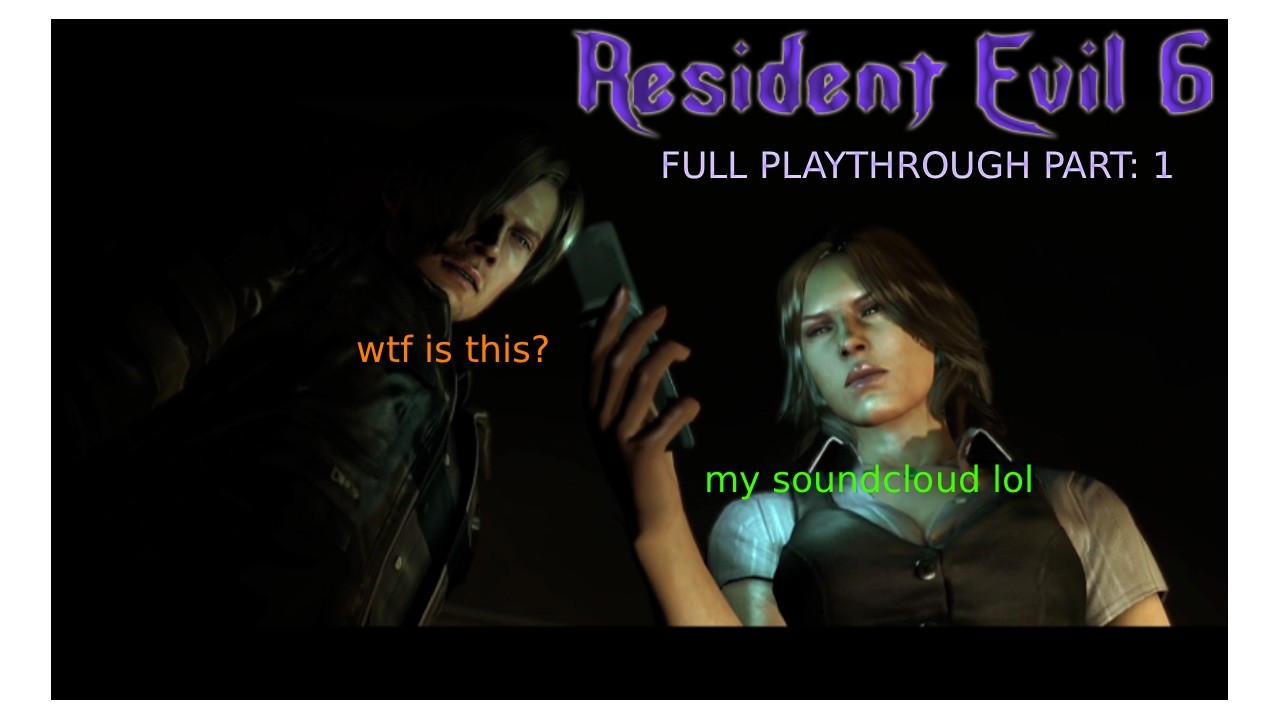 Playing Resident evil 6 because im TOO BROKE for REZY 9 😭😭 PRT 1 (featuring RAM)
