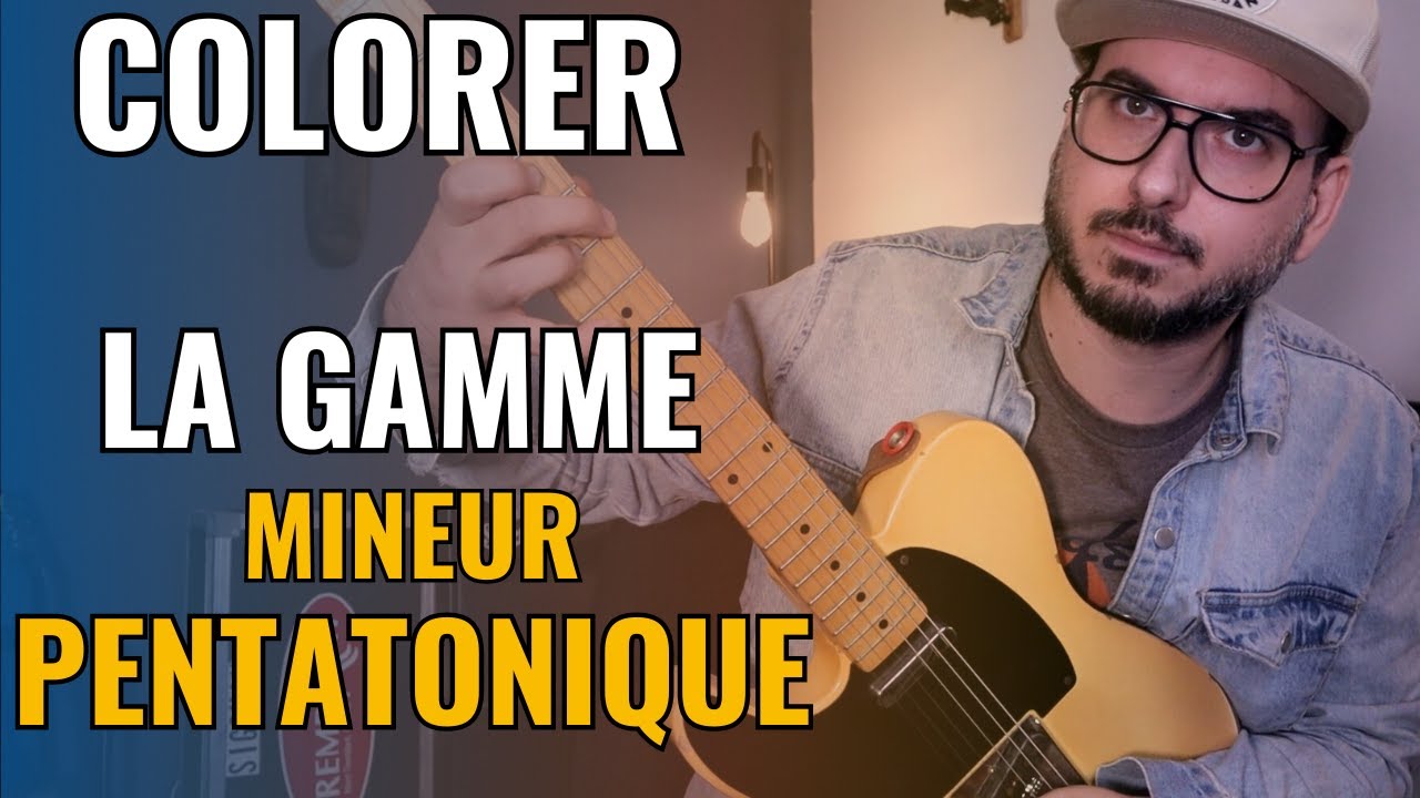 Ajouter des COULEURS à votre Mineur Pentatonique | Tutoriel