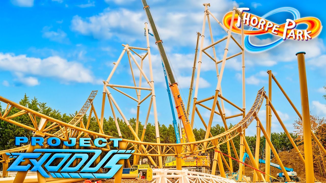 HYPERIA Construction Update #45 | THORPE PARK