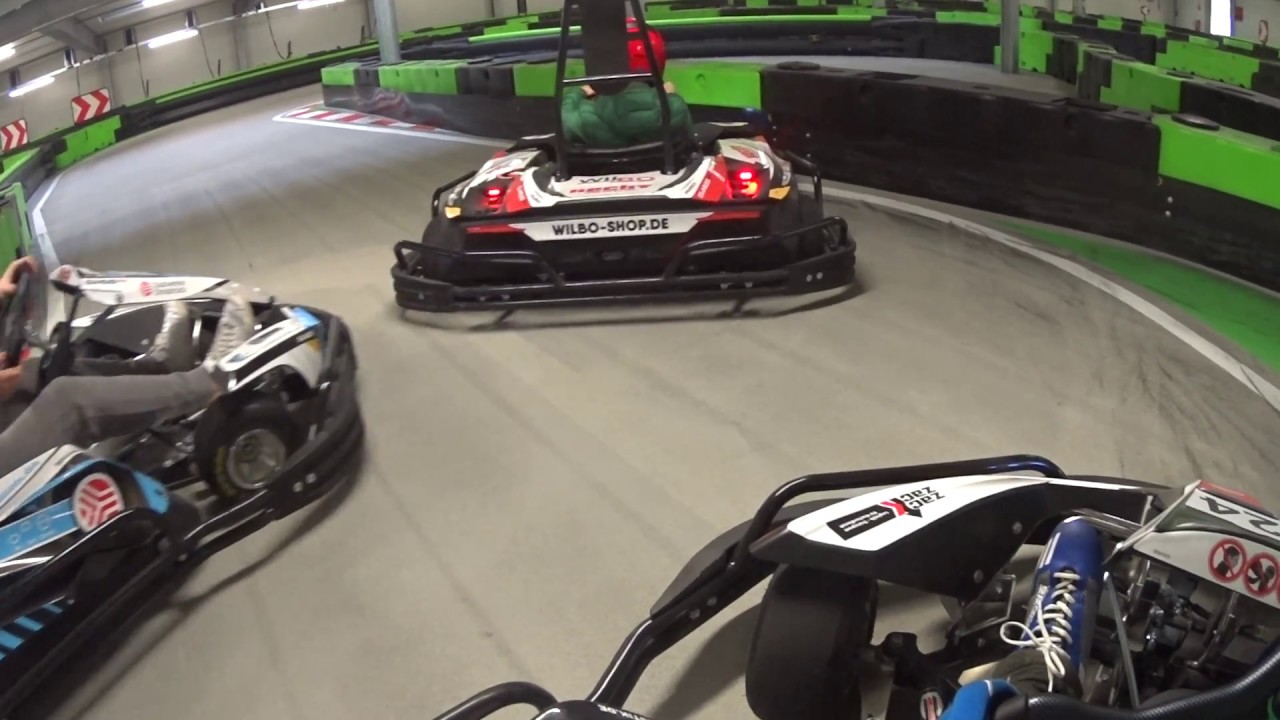 Erst Erfahrung mit Osnabrücker Nettedrom E-Kart an Pre-Opening