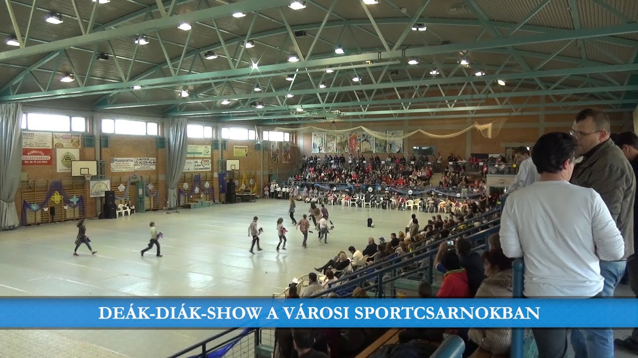 Deák-Diák-Show a Városi Sportcsarnokban