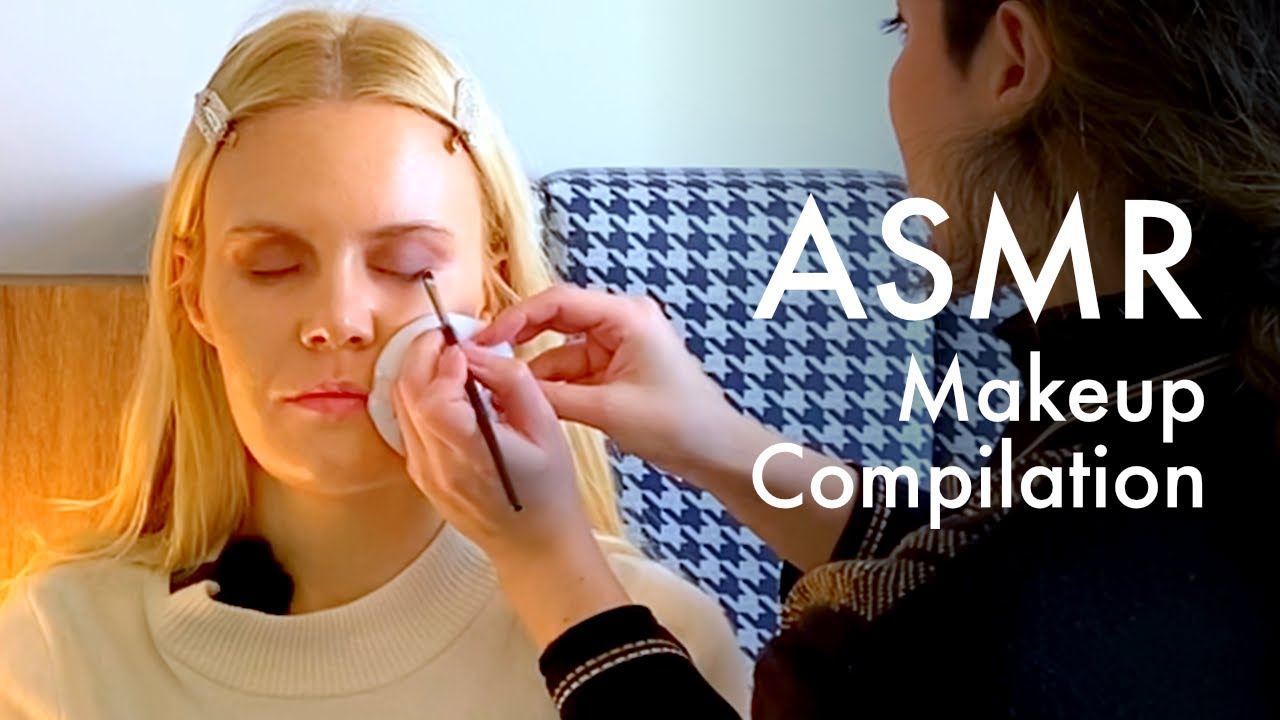 ASMR 3 hours makeup compilation to relax (Unintentional ASMR)