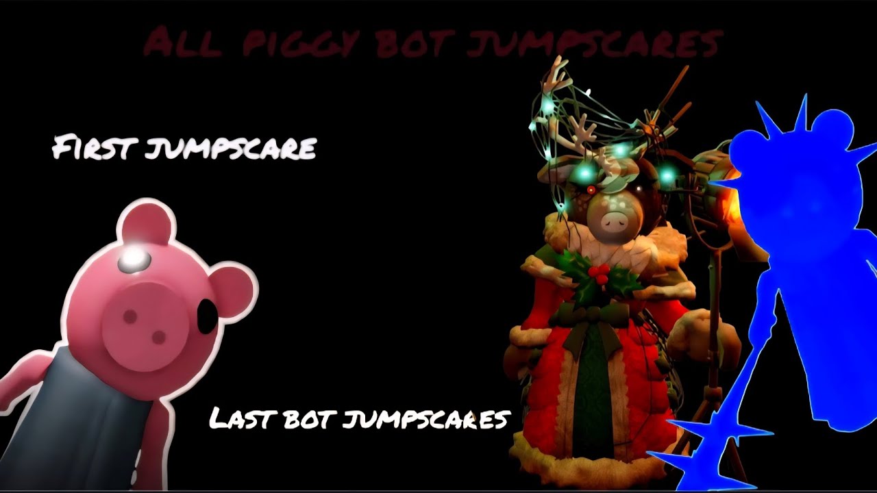 All Piggy Bot Jumpscares #Piggy #Roblox 