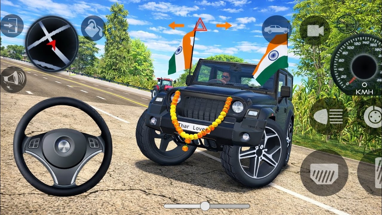 Modified Mahindra Thar Car Games: Indian Cars (Gadi Wala Game) - Car Game Android Gameplay 2026