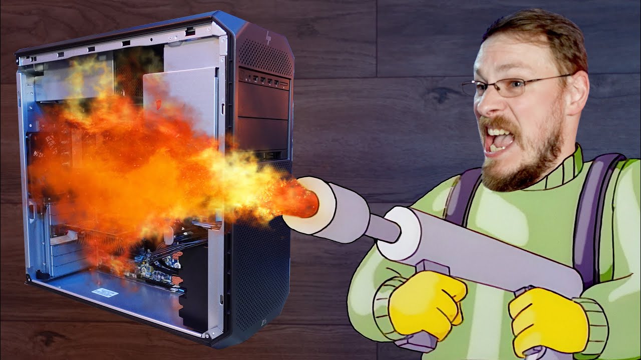 ЭТОТ ПК ПРОКЛЯТ! - HPE Z6 G4 и Xeon 8251C!