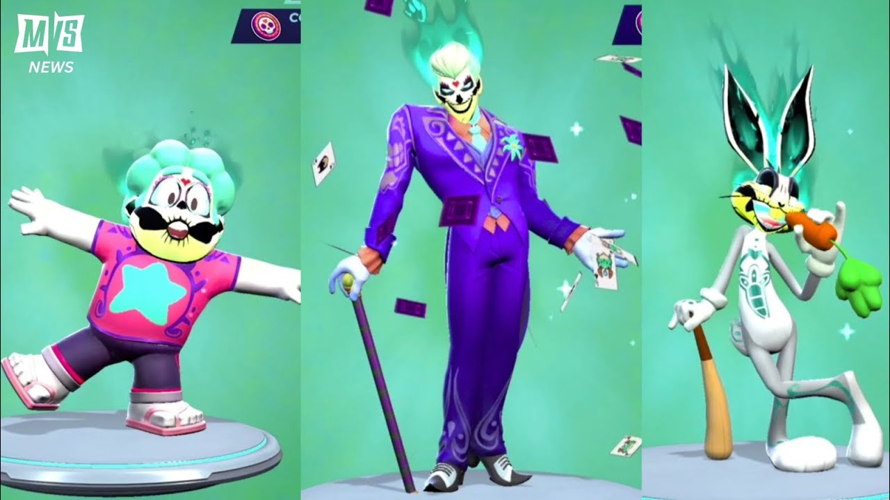 MultiVersus - ALL Characters (D&iacute;a de Muertos) Skins Showcase