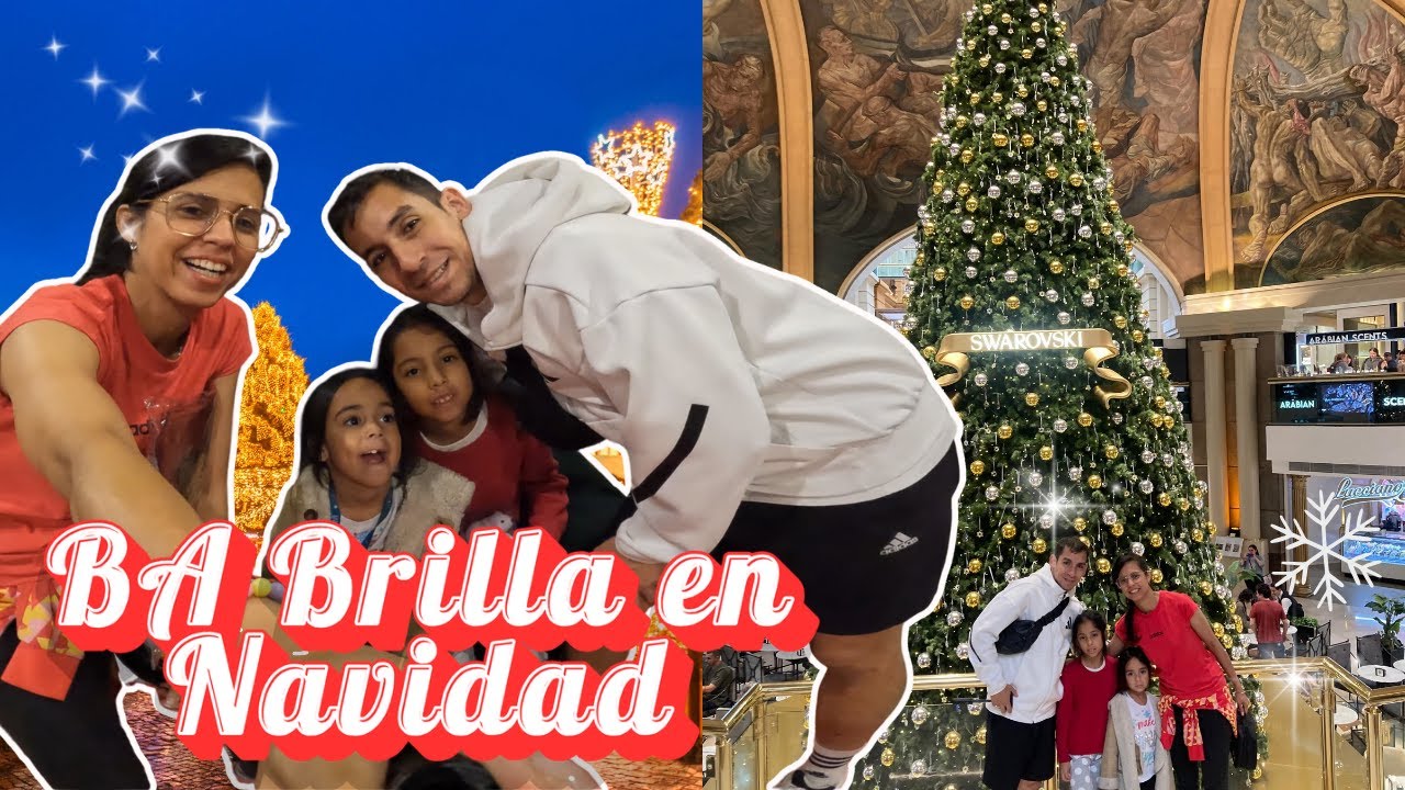 Navidad en Buenos Aires 2025: los lugares mejor decorados para visitar 🎄✨