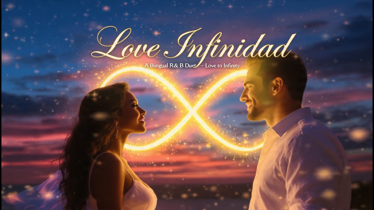 Love Infinidad &ndash; Bilingual R&B Duet | English & Spanish Soulful Love Song (Lyrics Video)