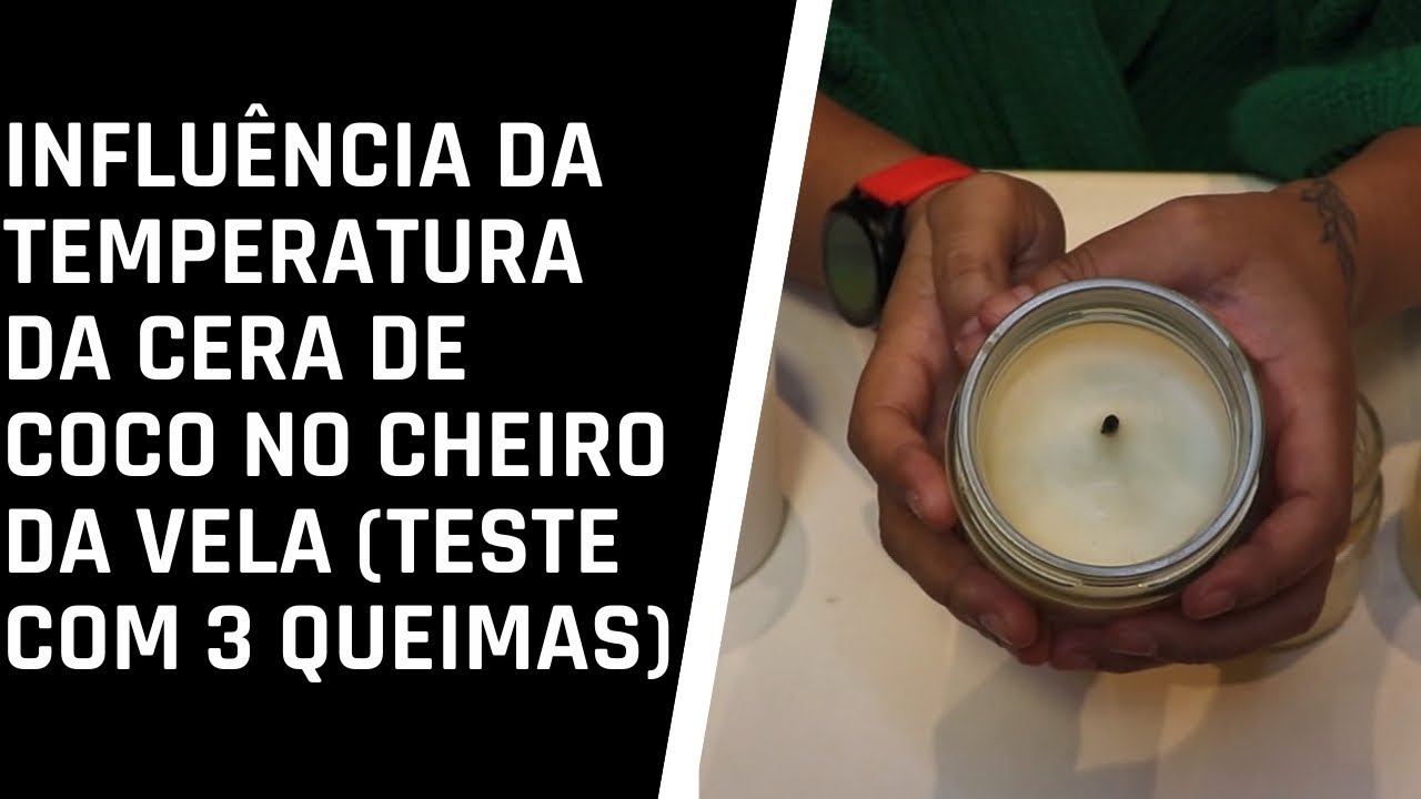 QUAL É A INFLUÊNCIA DA TEMPERATURA  NO AROMA DA VELA?