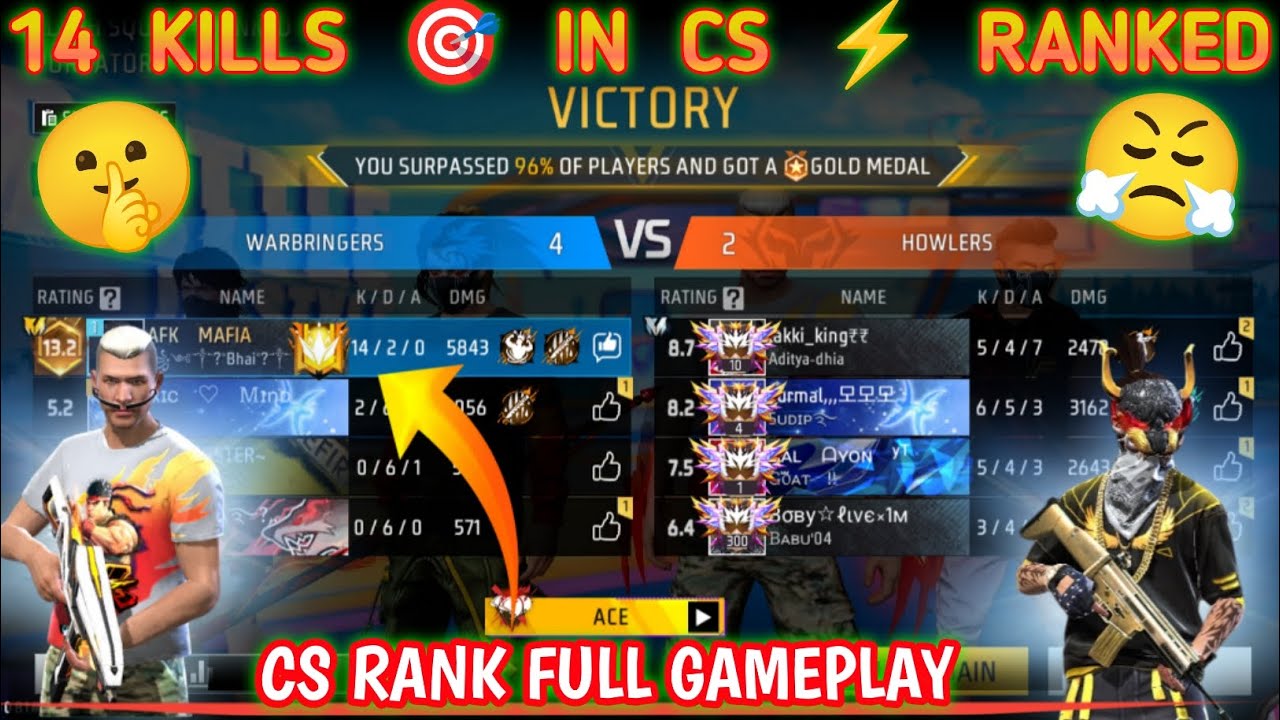 ⚡ Next Level Gameplay 🥵 CS Rank Grandmaster Lobby | Full Gameplay 📸 Garena Free Fire | Head X Army 