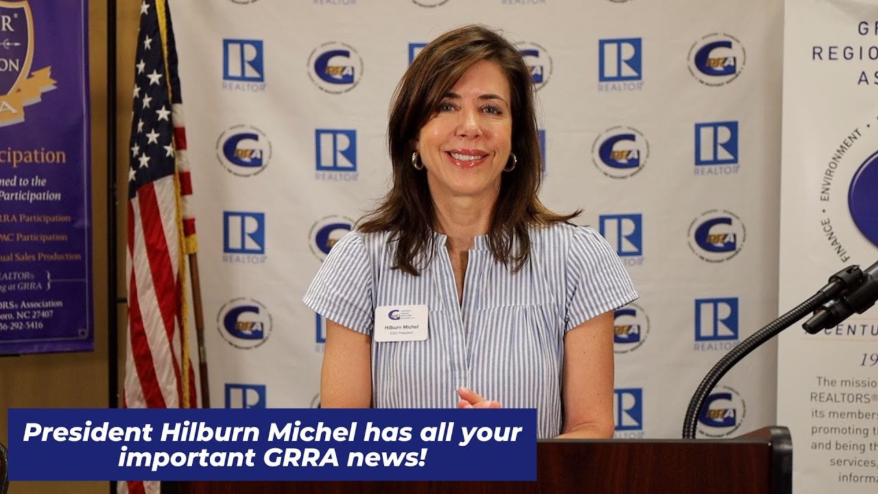 President Hilburn Michel has all your GRRA news for September!