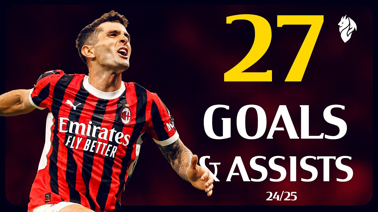 Christian Pulisic Gol & Assist Collection
