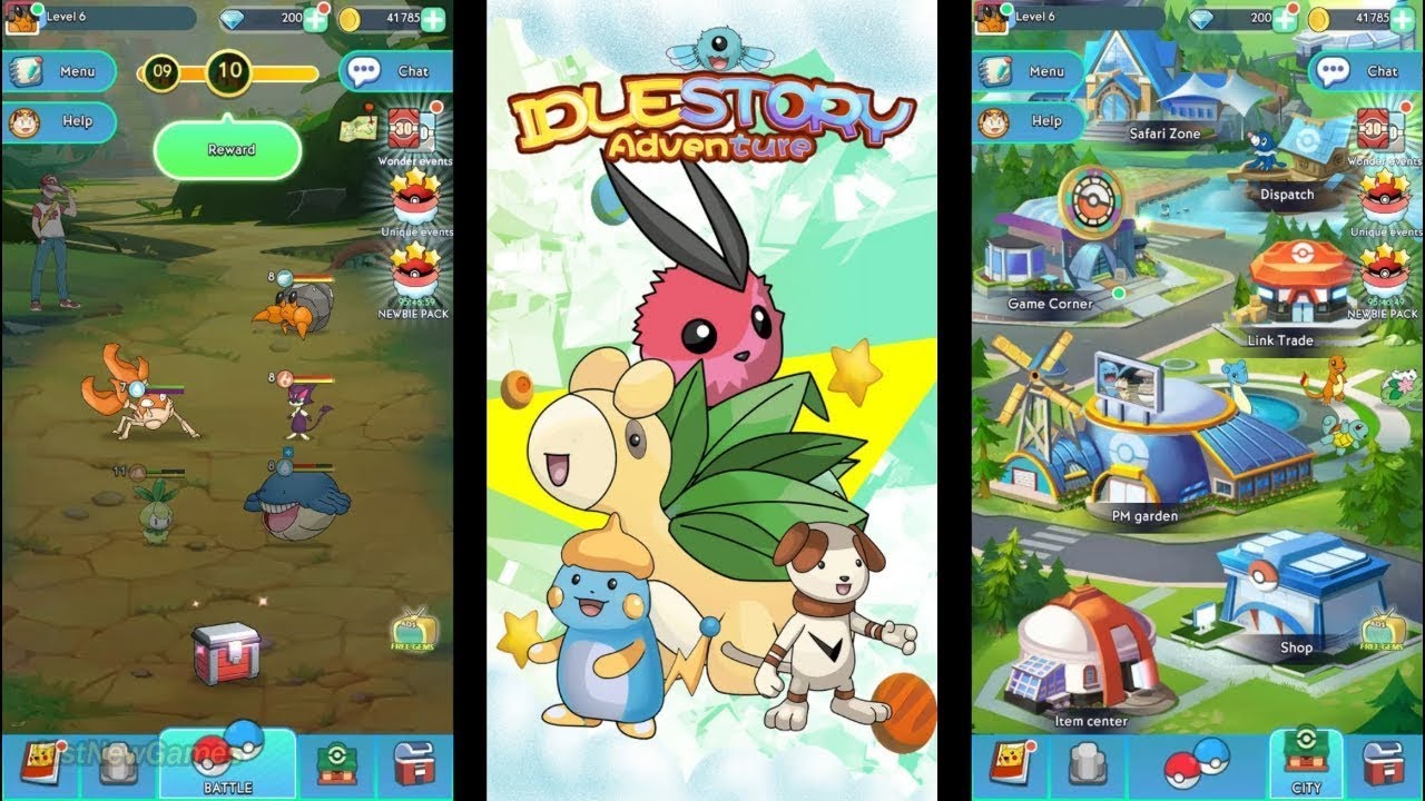 Epic Idle - Pokemon Idle Game - Gameplay Part 1