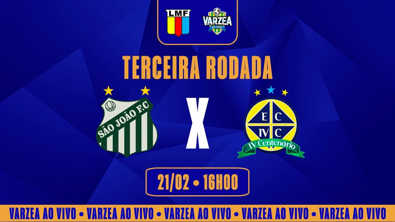 São João FC x EC IV Centenário • Campeonato Municipal de Mauá 2026 (Especial)