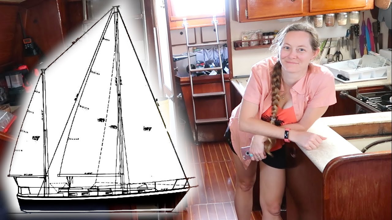 Pearson 424 Ketch Walkthrough | Too Big OR Just Right? | Sailboat Story 148