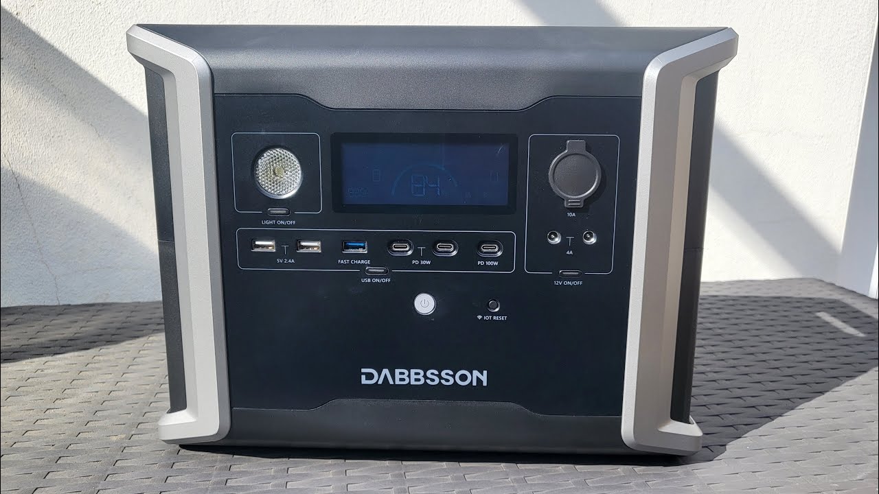 Обзор портативной электростанции Dabbsson DBS1300
