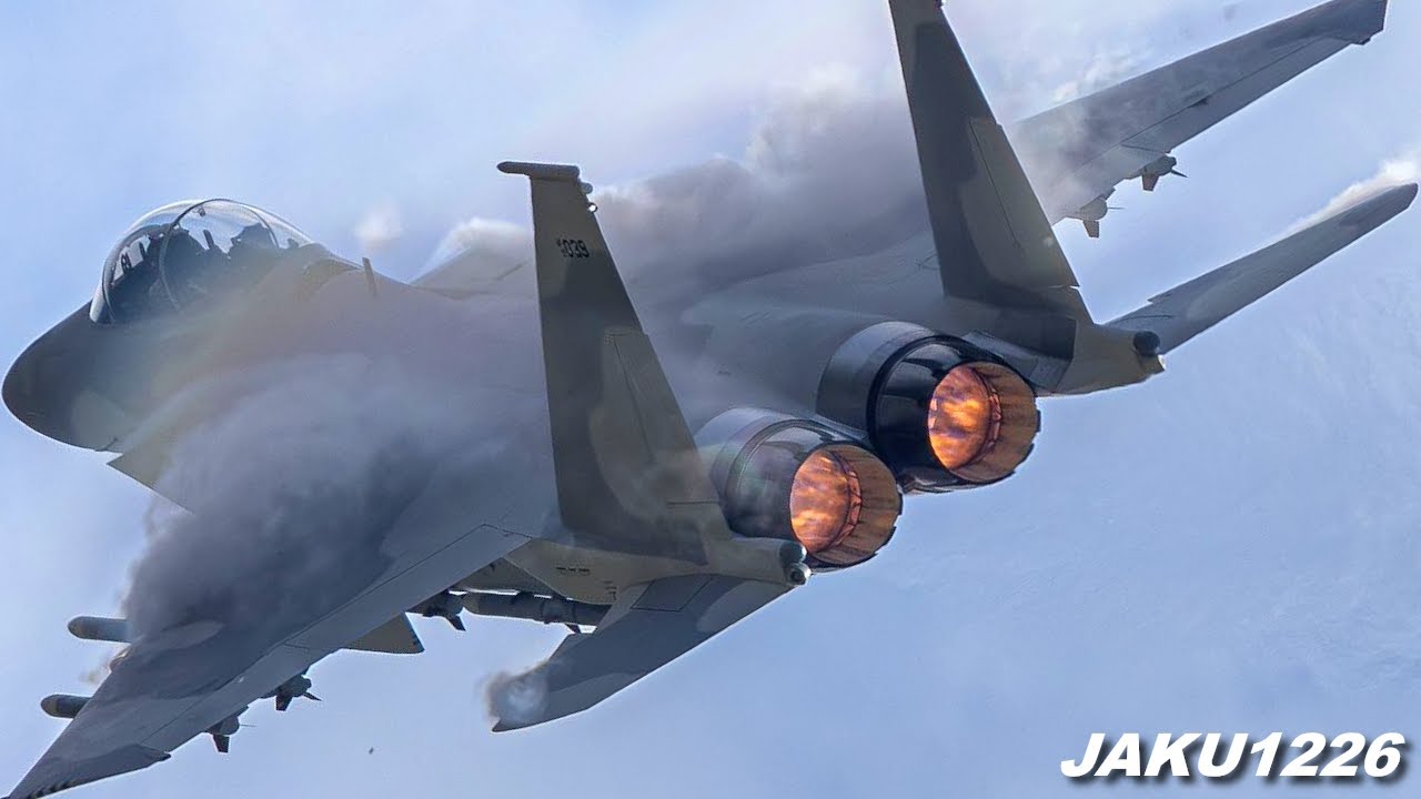 БЕЗУМНЫЙ демонстрационный F-15 Advanced Eagle на авиасалоне Spirit of St. Louis Air Show 2024