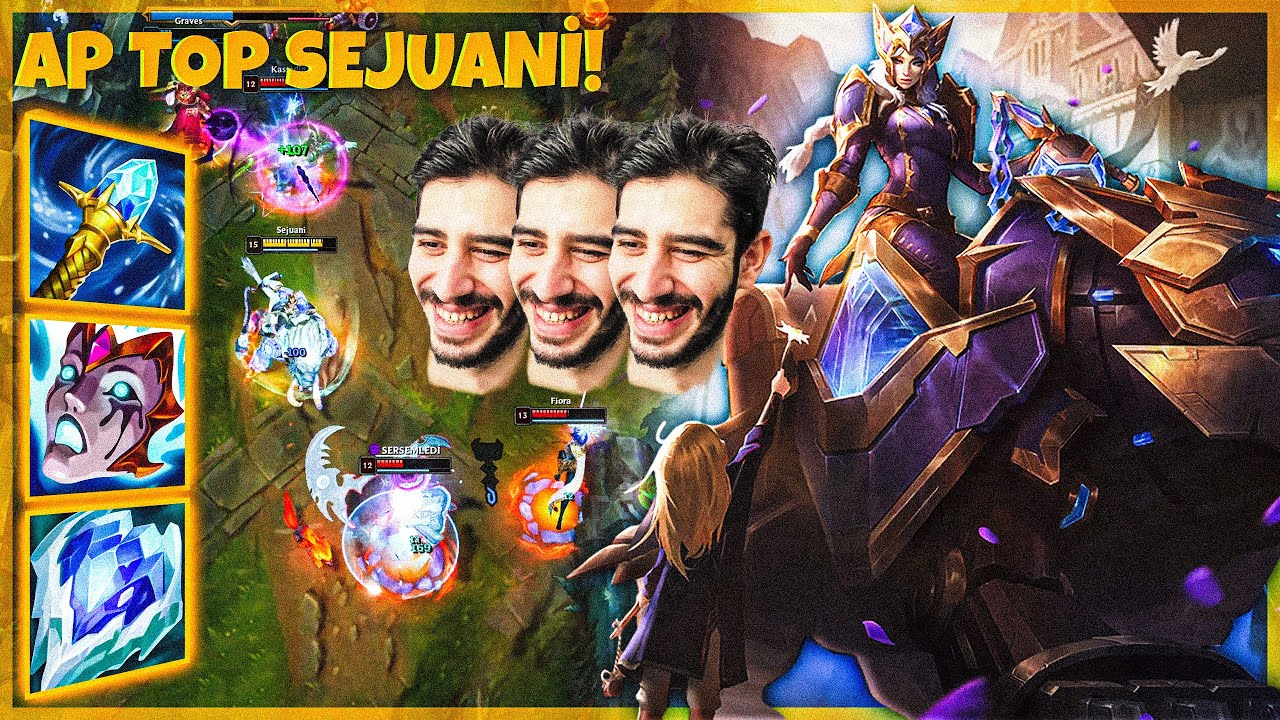KANALIN EN İYİ COMEBACK MAÇI TOP AP SEJUANİ! | Sejuani vs. Fiora