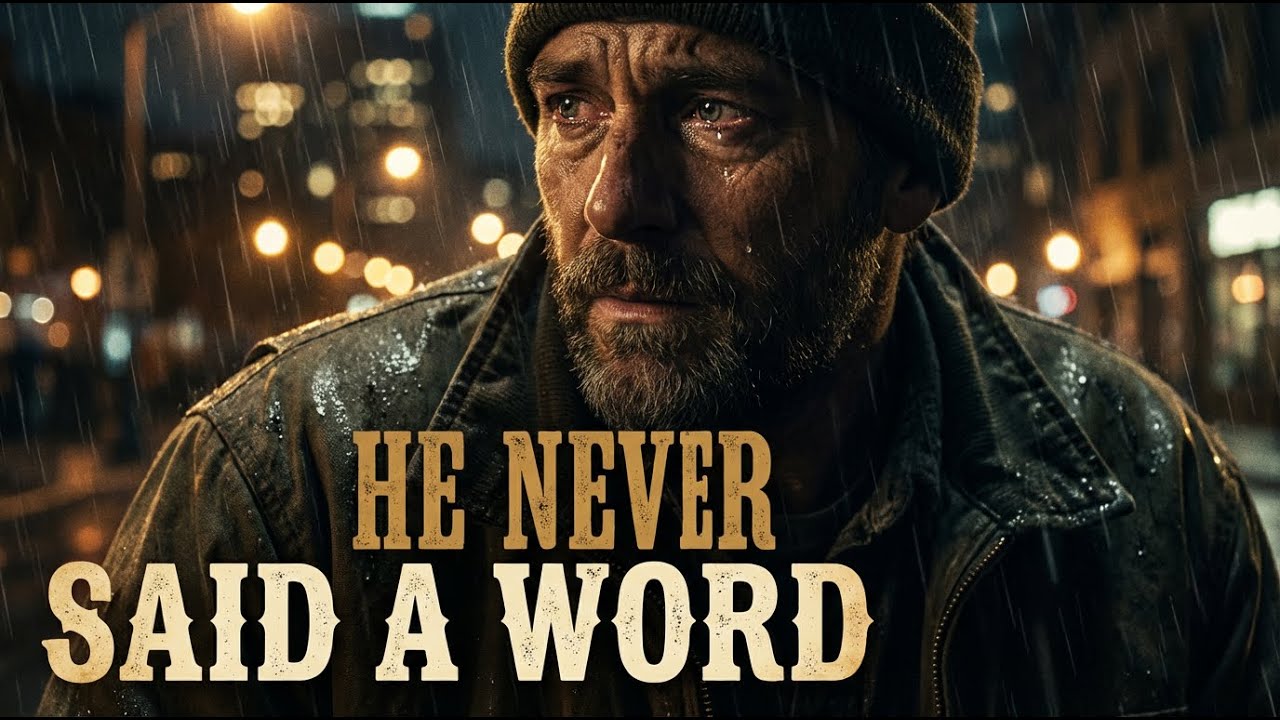 “HE NEVER SAID A WORD”-Lyrics Video