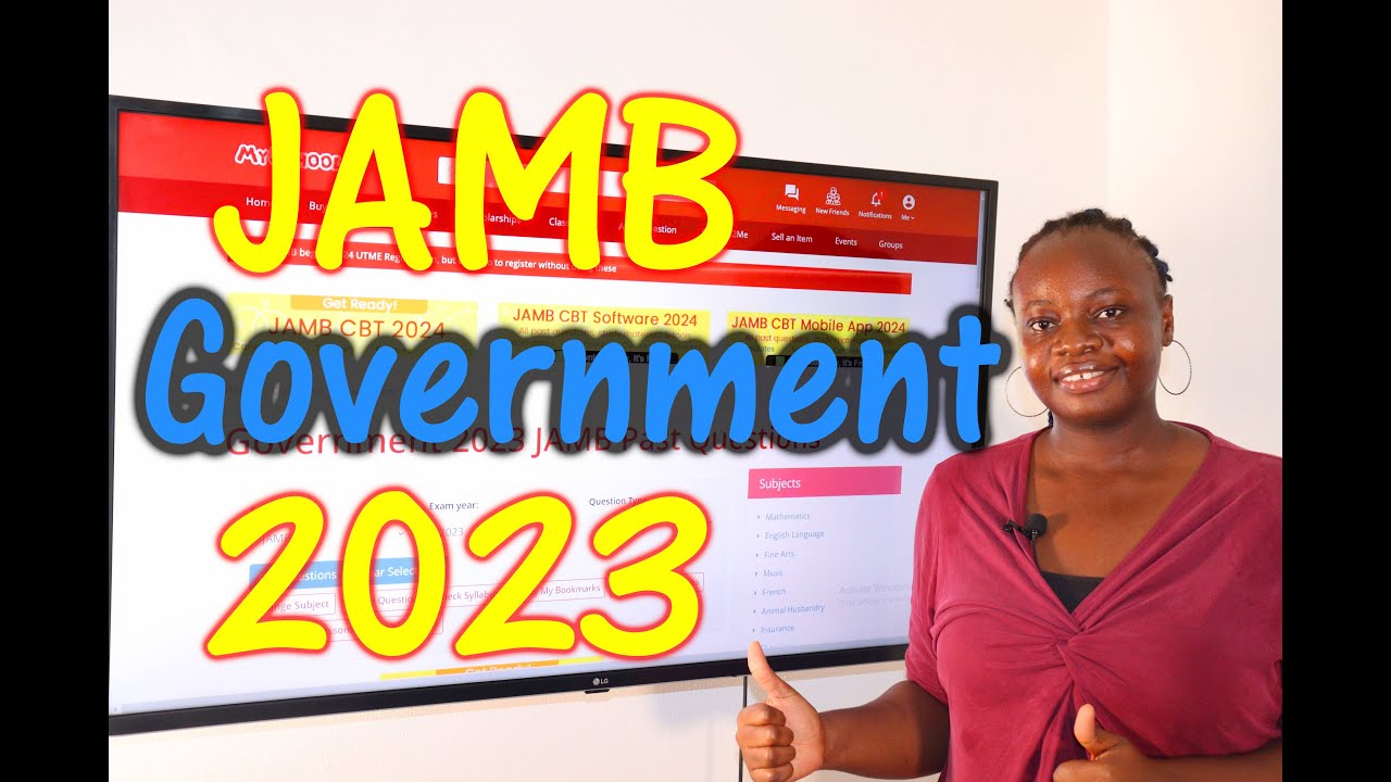 JAMB CBT Government 2023 Past Questions 1 - 20