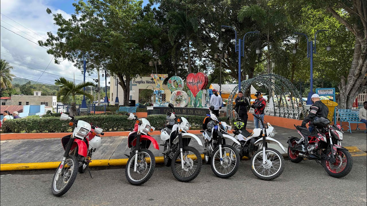 Paseo en motos, Sabaneta, Partido Dajabon, Lima de Cabrera, Restauración República Dominicana 