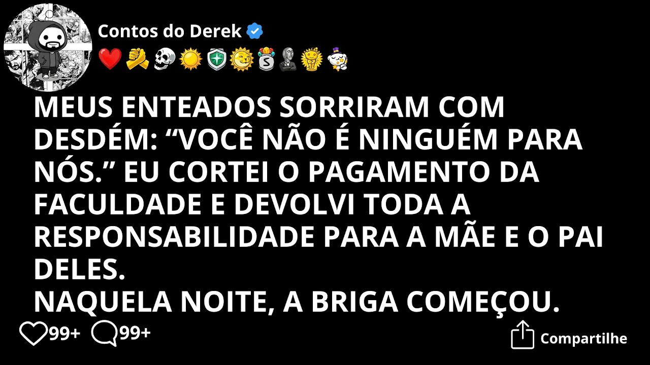 Meus Enteados Disseram Que Eu Não Era Ninguém Para Eles… Então Cortei Todo o Dinheiro da Faculdade