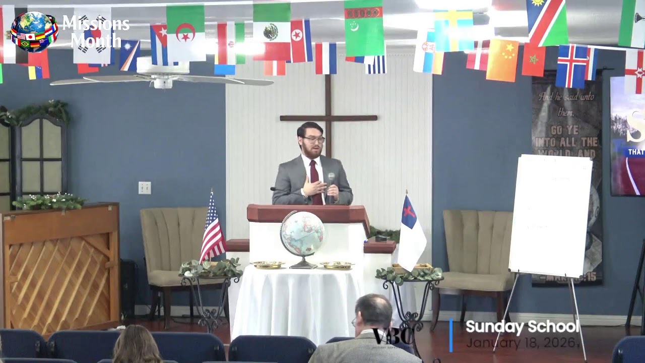 Sunday School - 01/18/2026