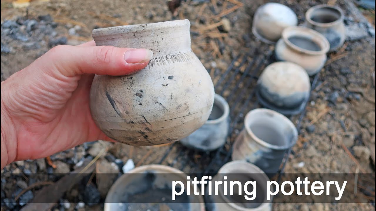 Pit firing pottery