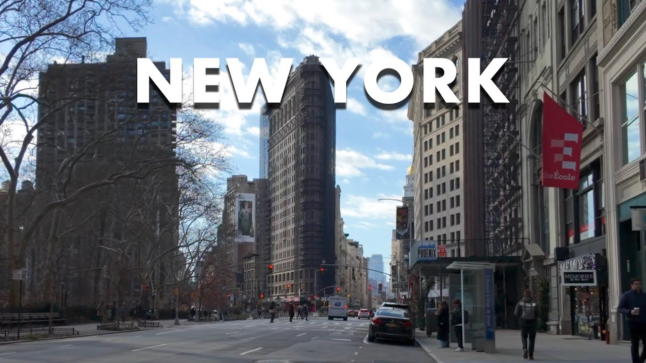 New York Winter Walk [4K] Fifth Avenue on Sunday Morning