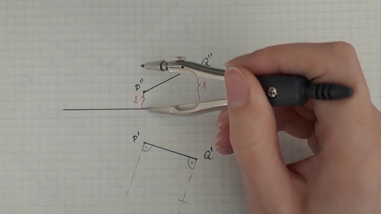 Monge's projections - true section size - trapezoidal layout