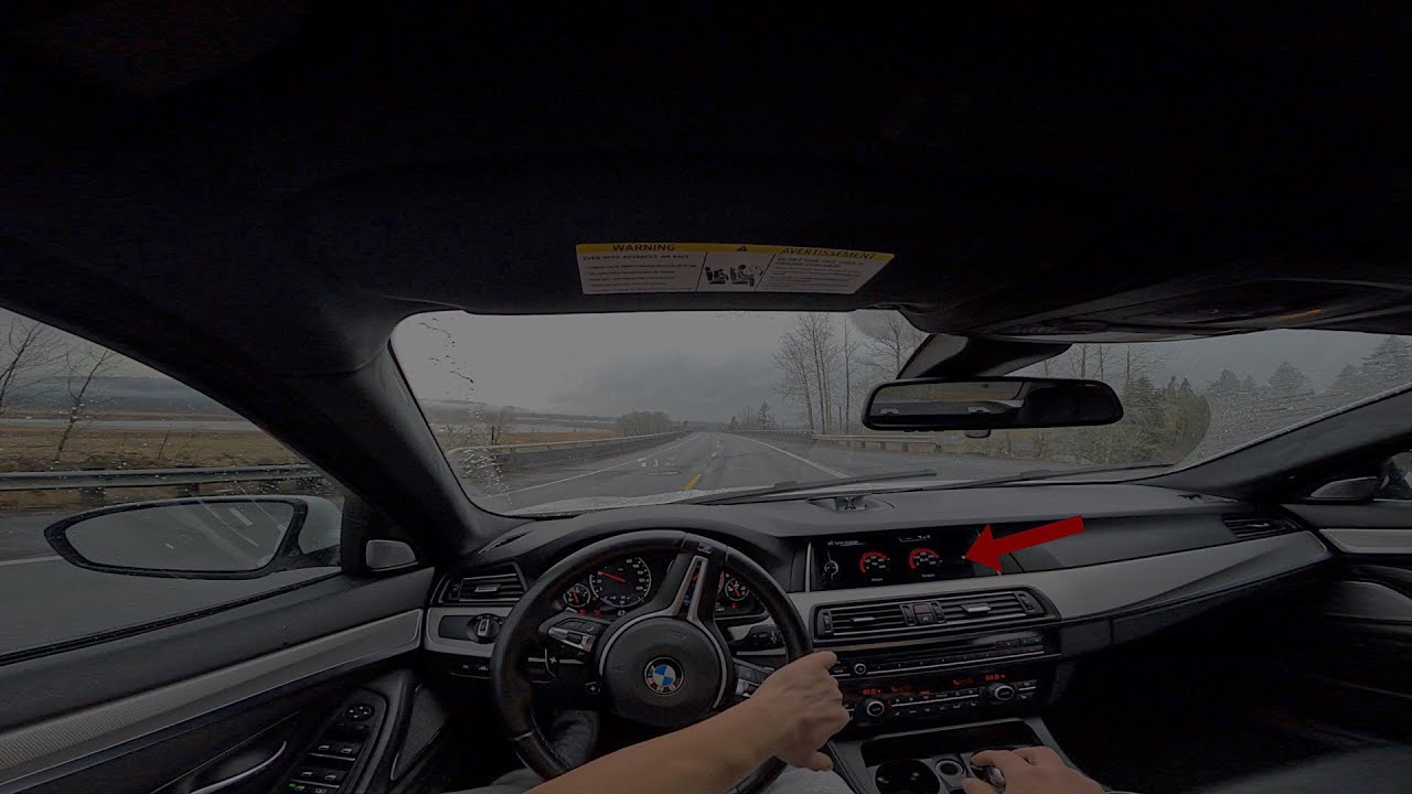 700HP BMW M5 RAINY DAY DRIFT POV (GOPRO)