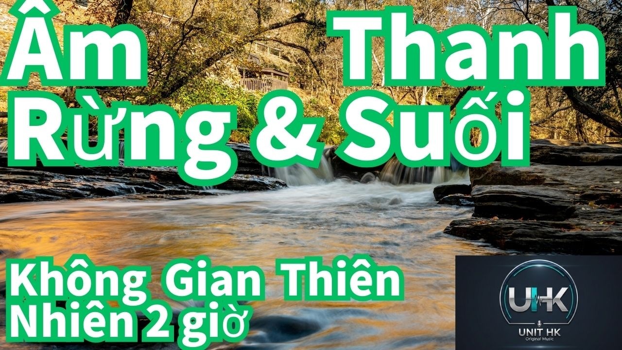 Danh Sách Phát Âm Thanh Thiên Nhiên – Rừng & Suối 2 giờ + Bản Âm Thanh Riêng