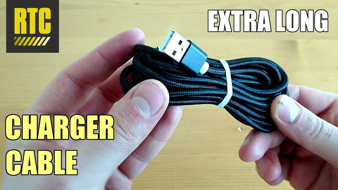 Extra Long Cell Phone Charger Cable for Micro USB Cord Powered Devices