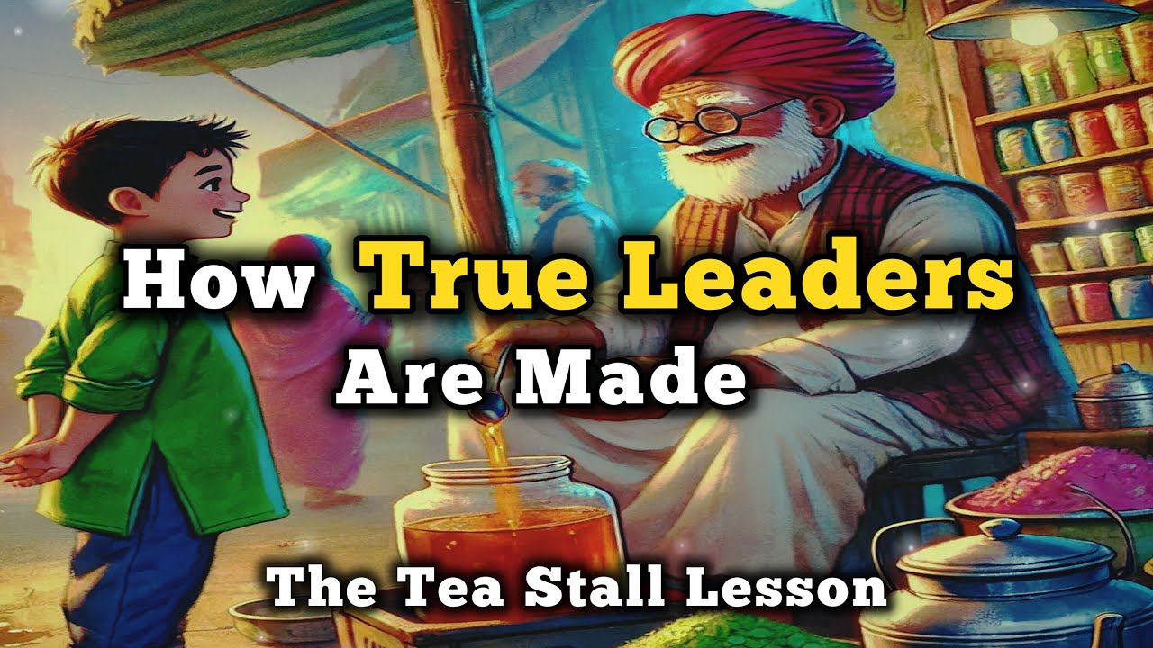 How True Leaders Are Made |The Tea Stall Lesson| Inspiring Motivational Leadership Story #leadership