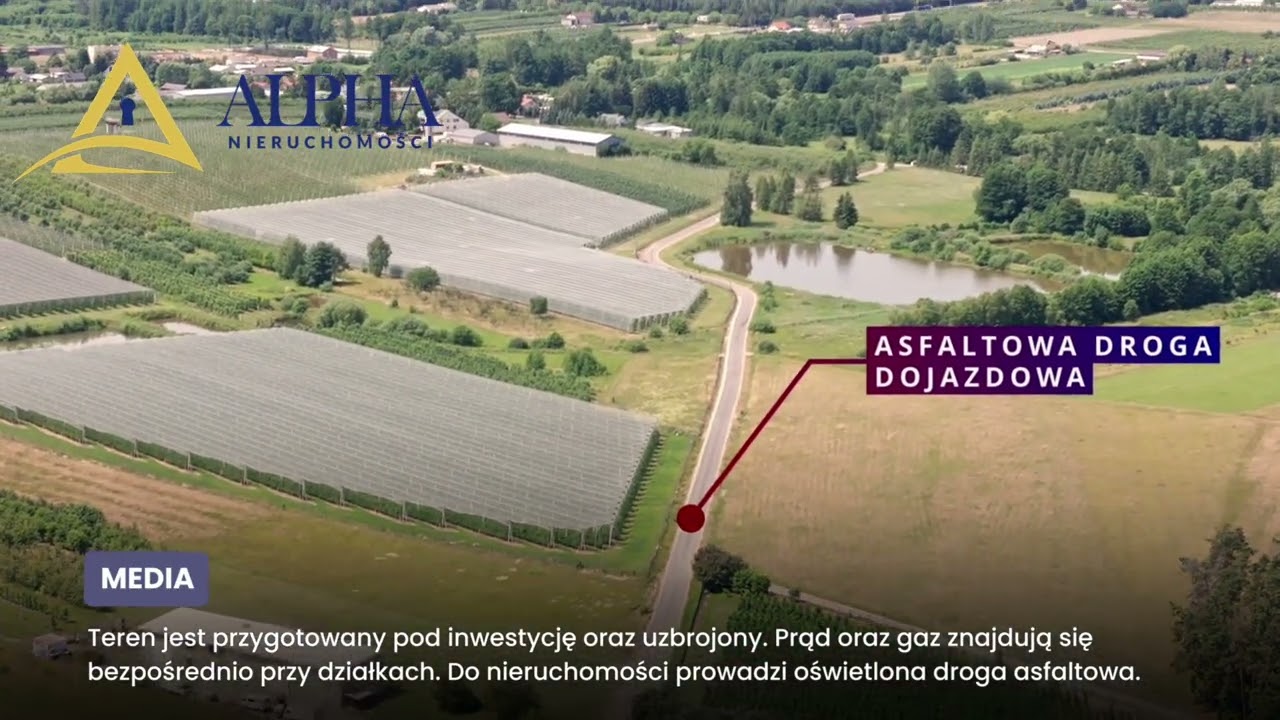 Działki budowlane Nowina-Przęsławice