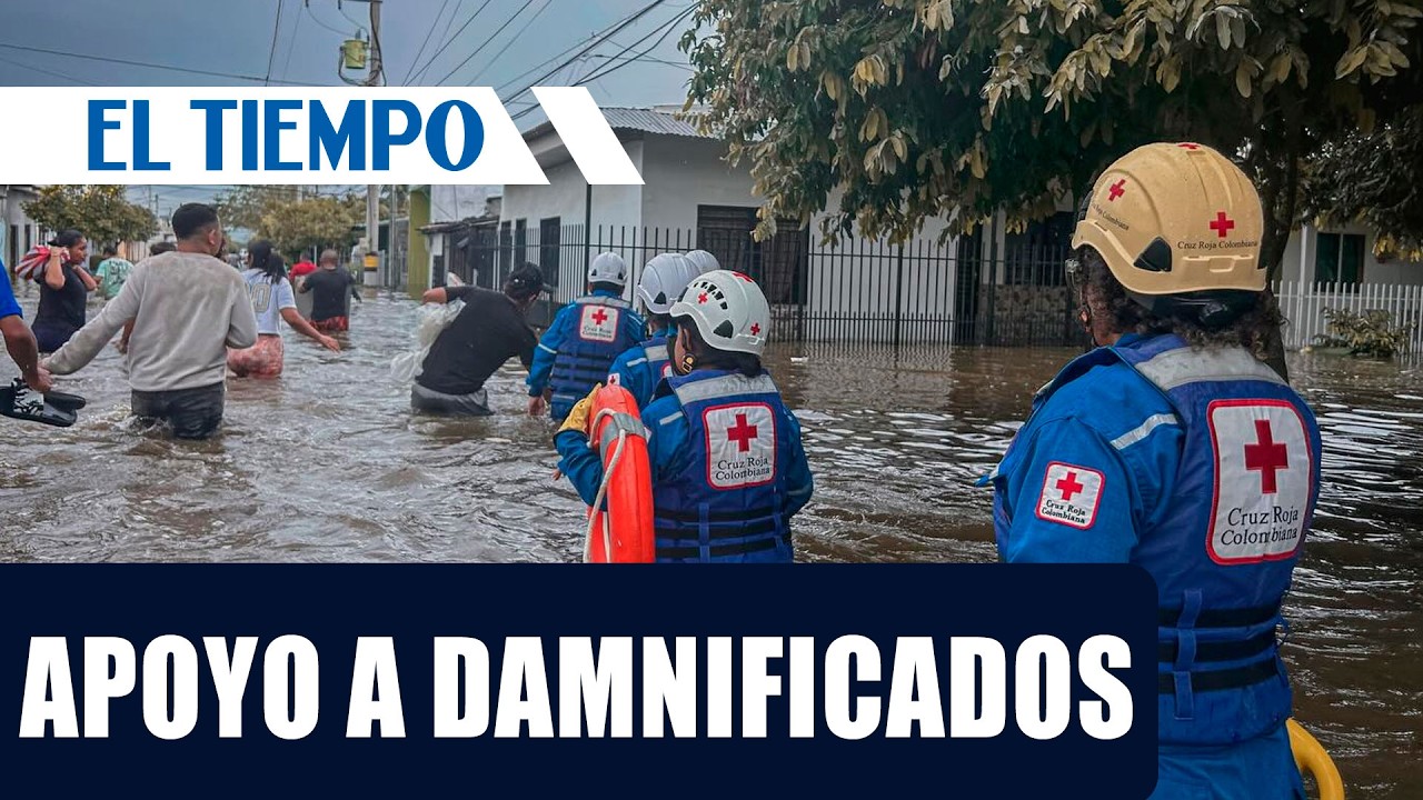 Cruz Roja activa 'Tu ayuda suma' y abre acopio por lluvias | EL TIEMPO