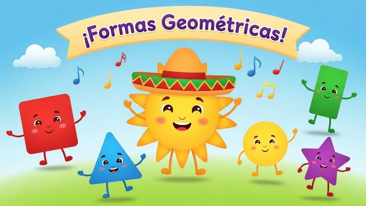 Las Formas Mágicas: Círculo, Cuadrado y Triángulo ✨