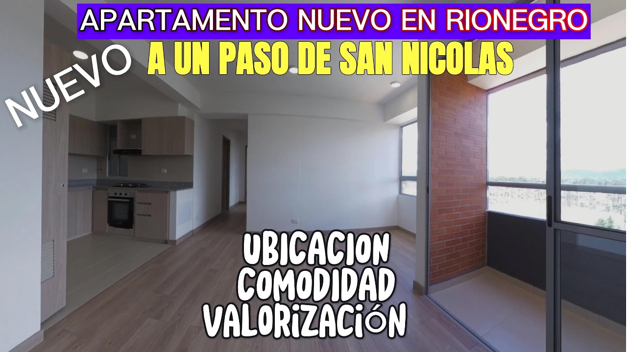 🏡 Apartamento nuevo en Rionegro junto a San Nicolás ¡Ubicación, comodidad y valorización! 🔥 #invest