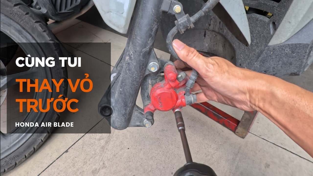 Cùng Tui Thay vở Trước Air Blade (AB) #tuisuahonda #ab125 #ab160