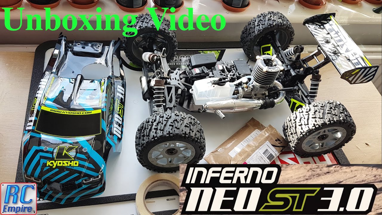 Kyosho Inferno NEO ST 3.0 Unboxing - Episode 2- Detailed inspection