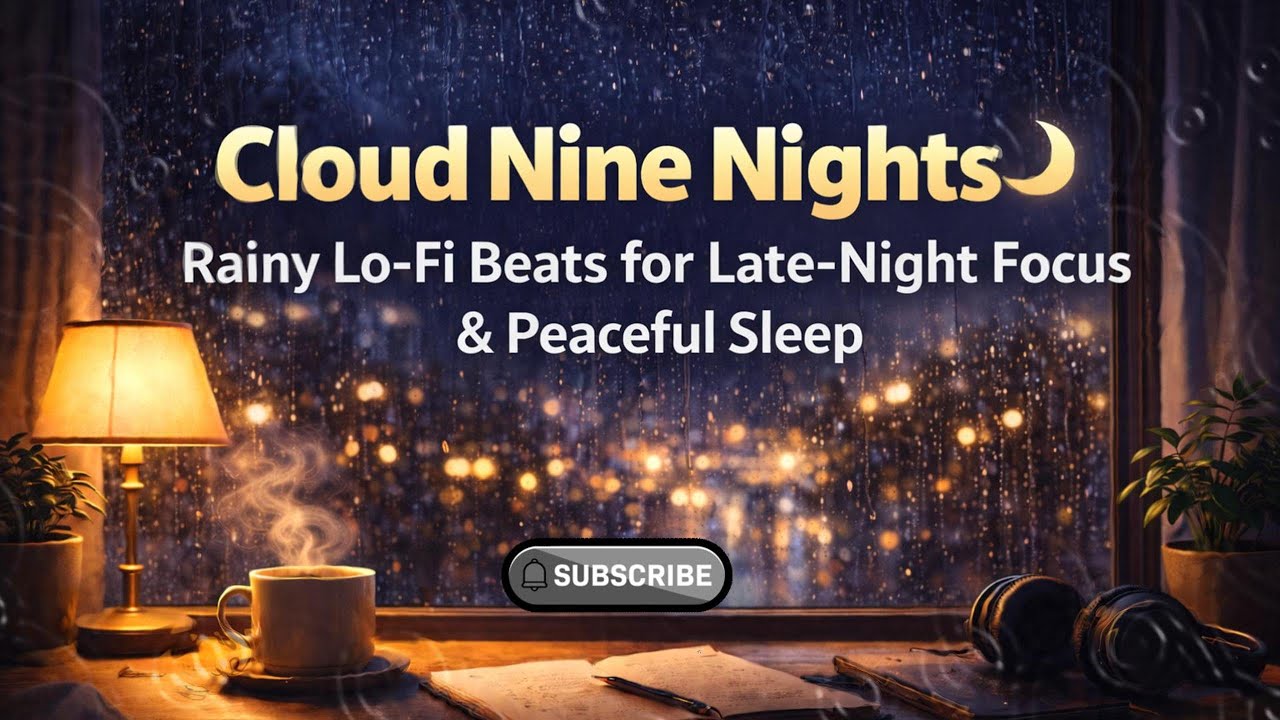 🌙 Midnight Mood Sessions — Rainy Lo-Fi Beats for Late-Night Focus & Peaceful Sleep  #LoFiBeats